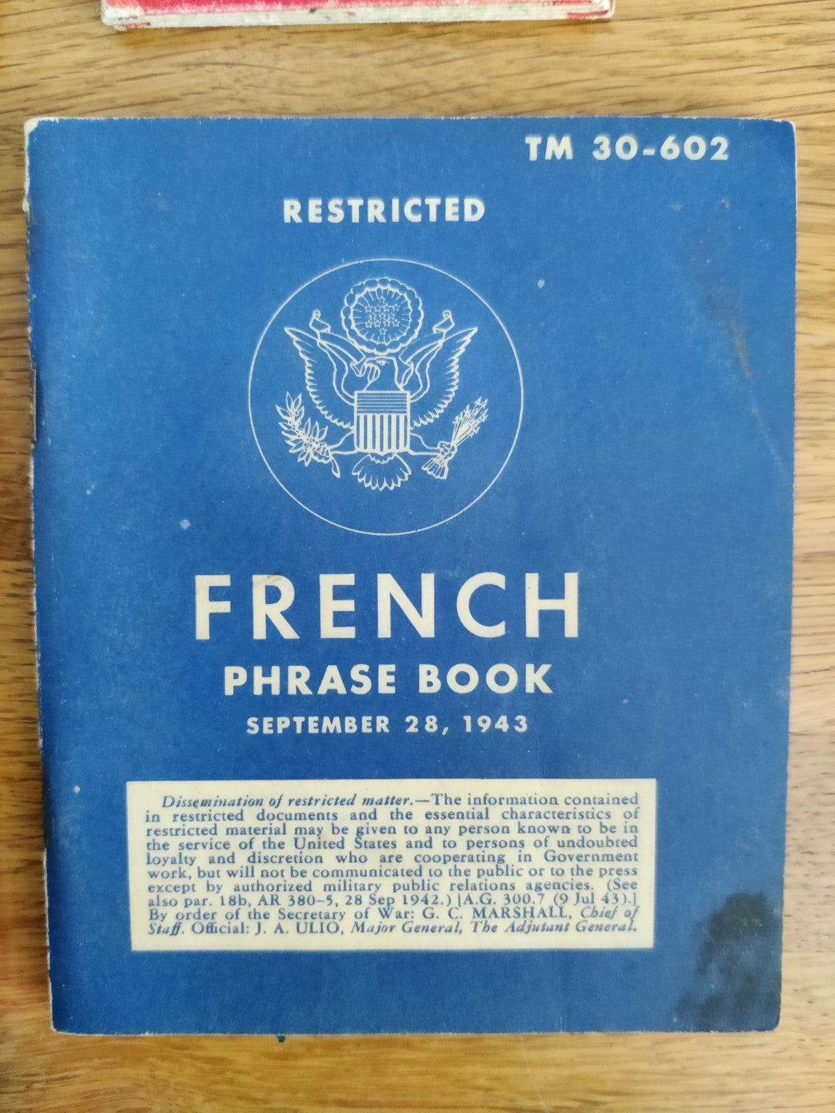 D Day Items WW2 A Short Guide To Great Britain Maps Red Cross Phrase book etc — photo 6