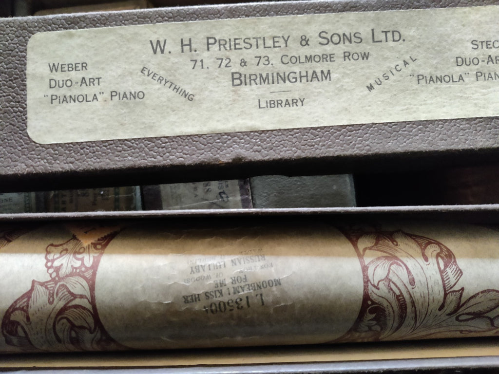 MOONBEAM! KISS HER FOR ME L13500A Universal - Player Piano / Pianola Roll — photo 2