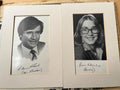 Vintage Mounted Promotional Coronation Street Cast Portraits Ken Barlow Deirdre — photo 1