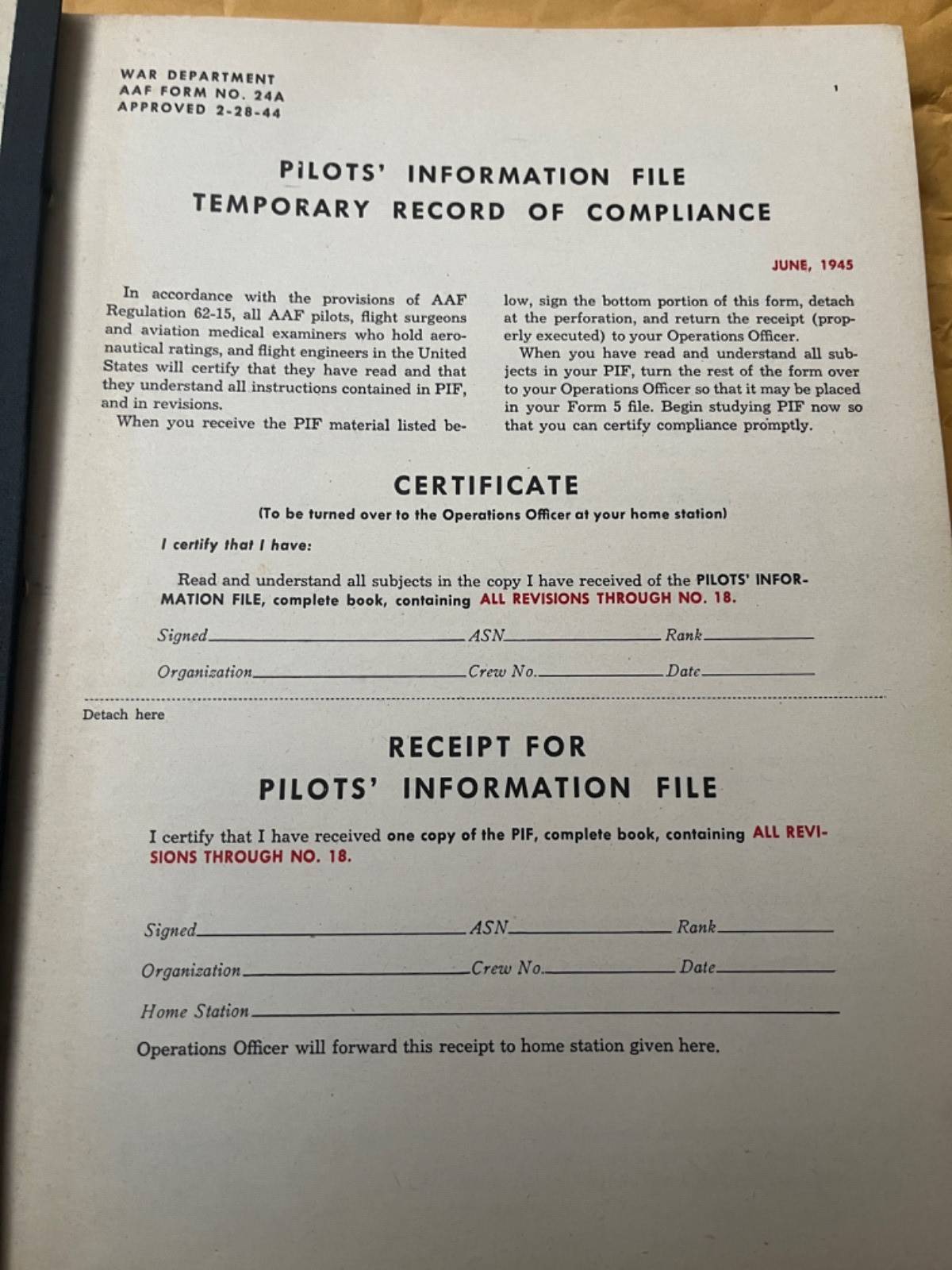 WW2 Pilots Information file USAAF B17 B24 P51 P38 P47  etc — photo 3