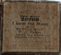 I LOVE THE MOON P A RUBENS 26269- Player Piano / Pianola Roll — photo 1