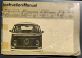1971 Volkswagen T2 Transporter Camper Instruction Manual Owners Handbook — photo 1