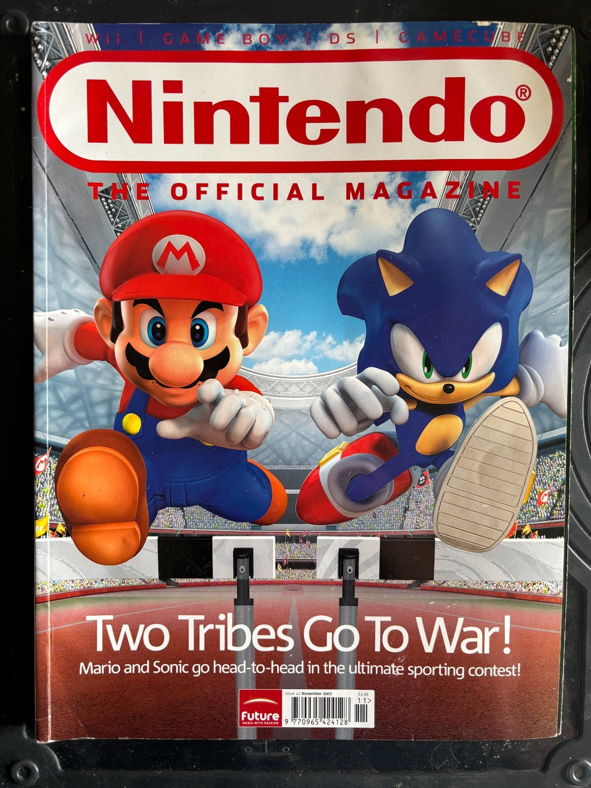Official Nintendo Magazine Issue 21 Oct 2007 Mario & Sonic Olympic Games ONM — photo 1