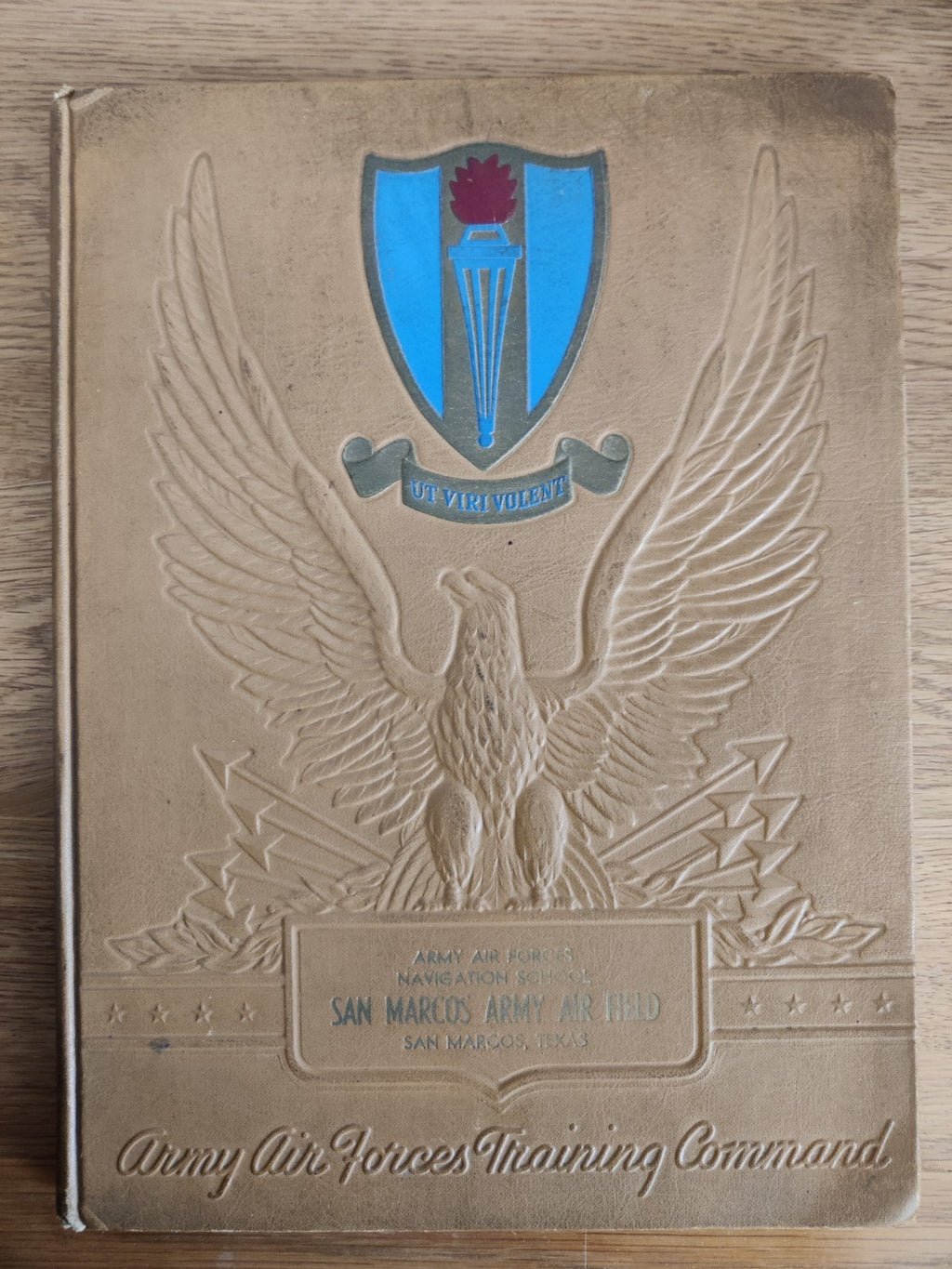 1943 USAAF San Marcos Army Air Forces Navigation School Yearbook  WW2 B17 B24 — photo 1