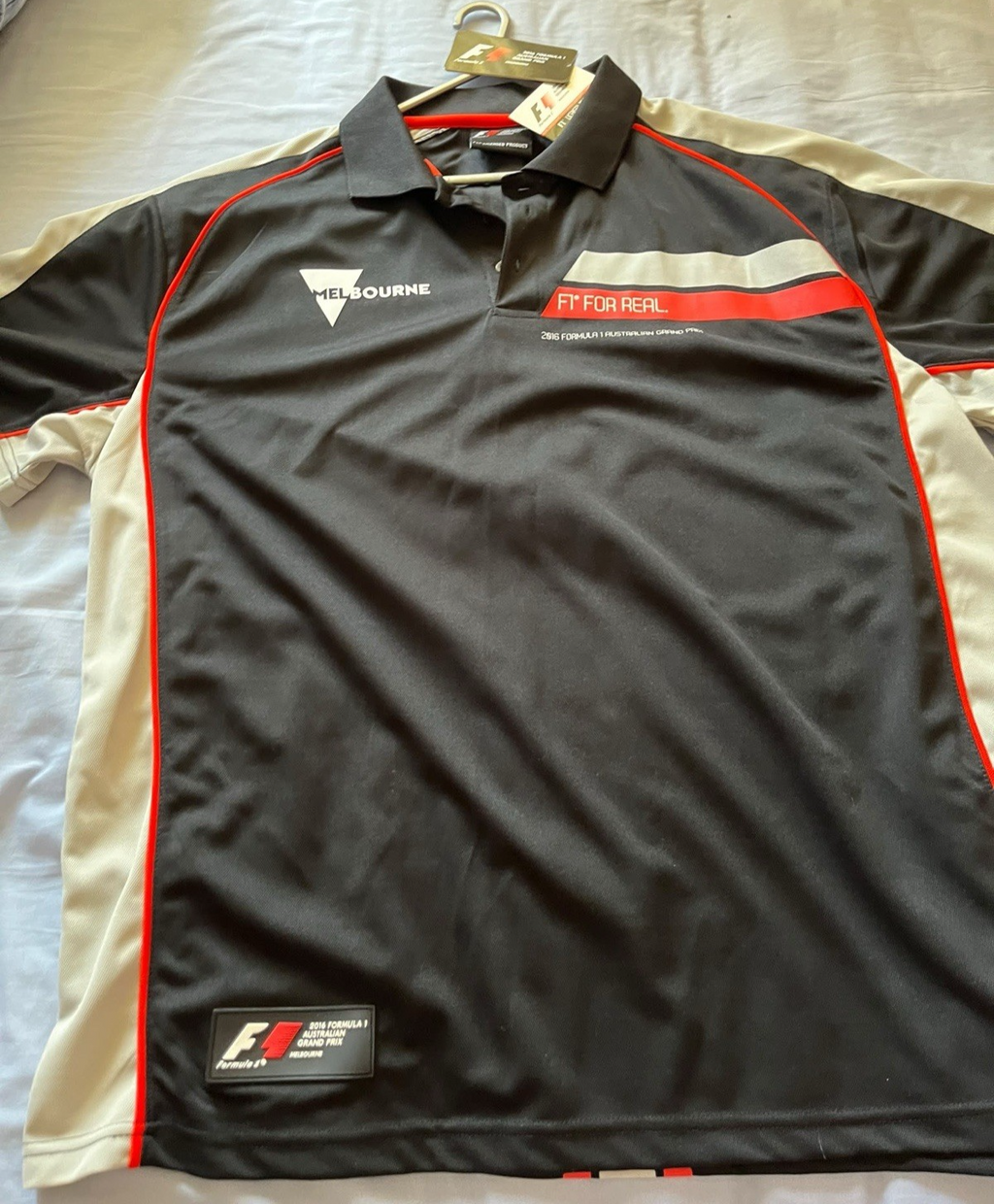 F1 Australian Grand Prix Melbourne Polo Shirt 2016 NEW 3XL — photo 1