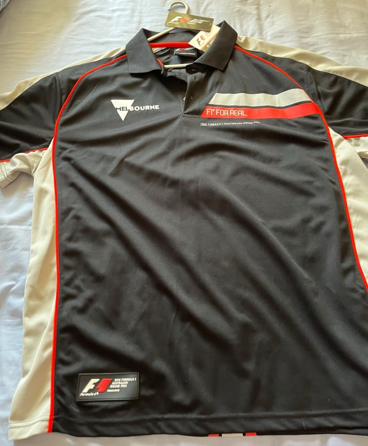F1 Australian Grand Prix Melbourne Polo Shirt 2016 NEW 3XL — photo 1