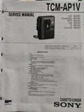 TCM-AP1V Cassette Recorder Walkman - Genuine Sony Service Repair Manual — photo 1
