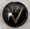Daimler Double Six V12 Grill Badge Insert Series 1 2 3 BD39131 — photo 1