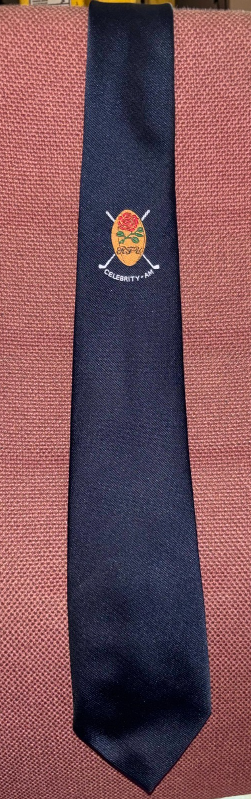 English England Rugby Union Celebrity Pro-Am Golf Tournament Vintage Neck Tie — photo 2
