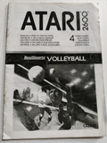 Realsports Volleyball Atari 2600 Game Manual Instructions — photo 1