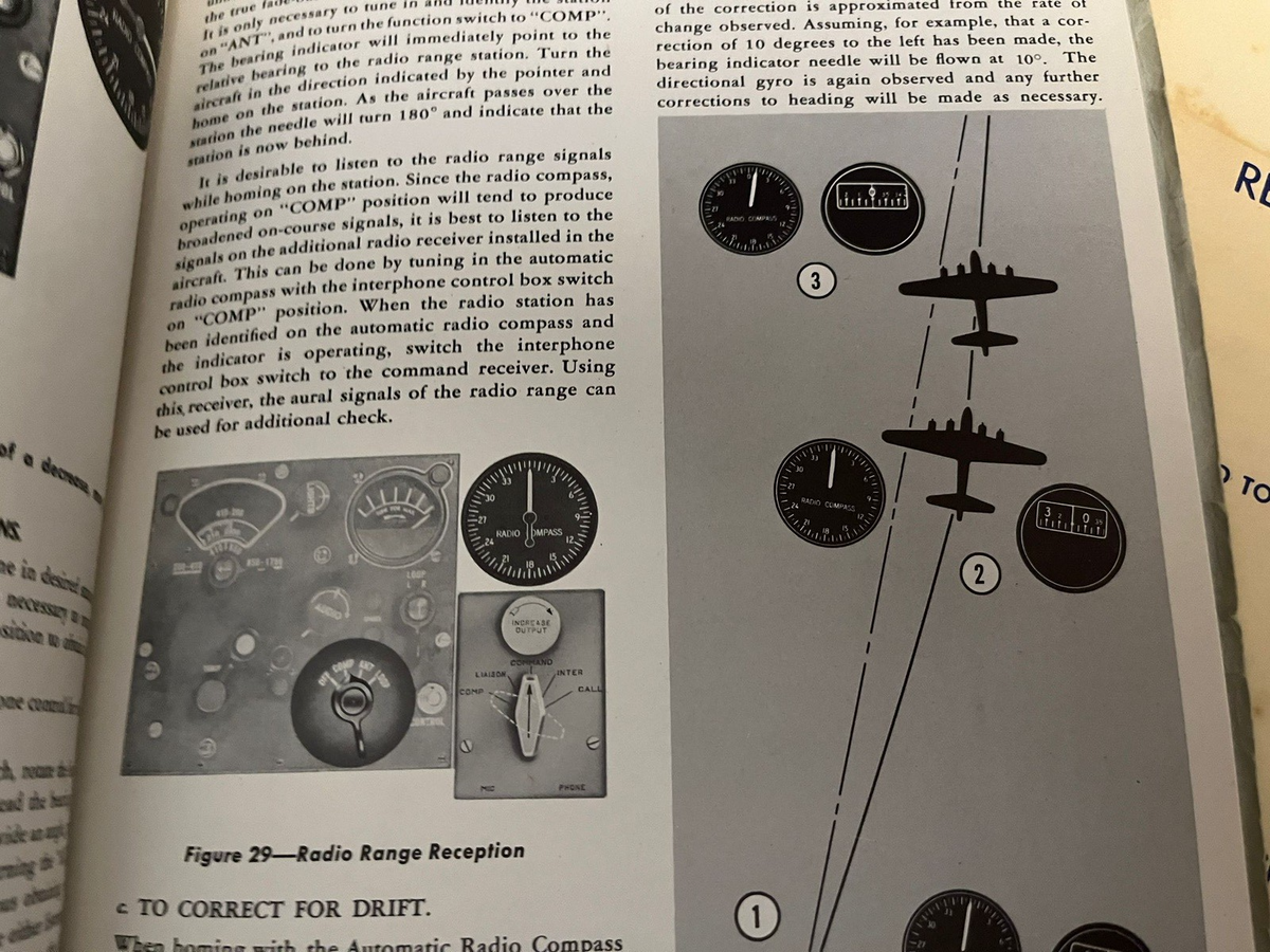 Instrument Flying Advanced Theory and Practice WW2 USAAF 30-100B-1 1943 B17 B24 — photo 4
