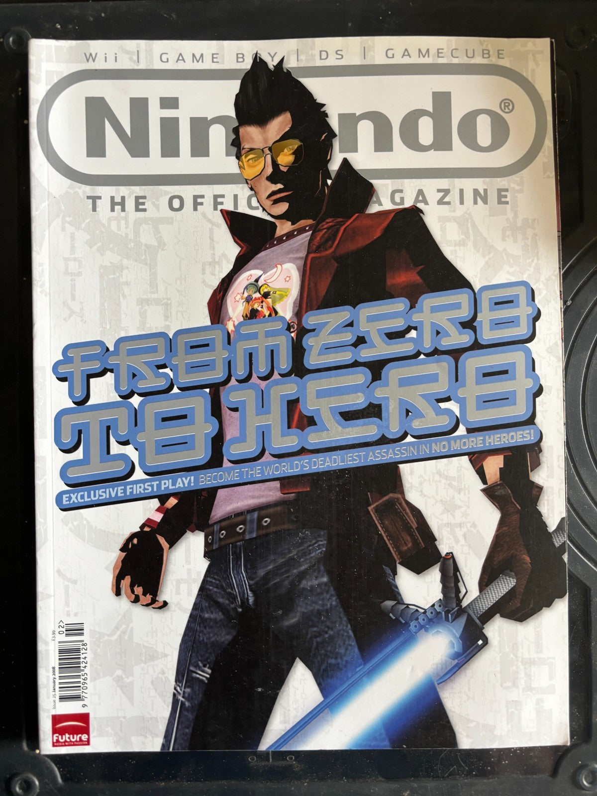 Official Nintendo Magazine Issue 26 March 2008 No More Heroes ONM UK Retro Game — photo 1