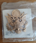US Army Officers Cap Badge United States Military — photo 1