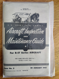 USAAF WW2 B17 Aircraft inspection and Maintenance Guide Manual instruction No 2 — photo 1