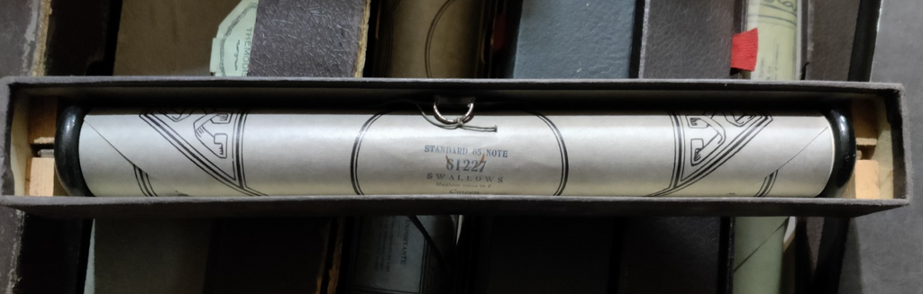 SWALLOWS Standard 65 Note 61227 Cowen - Player Piano / Pianola Roll — photo 2