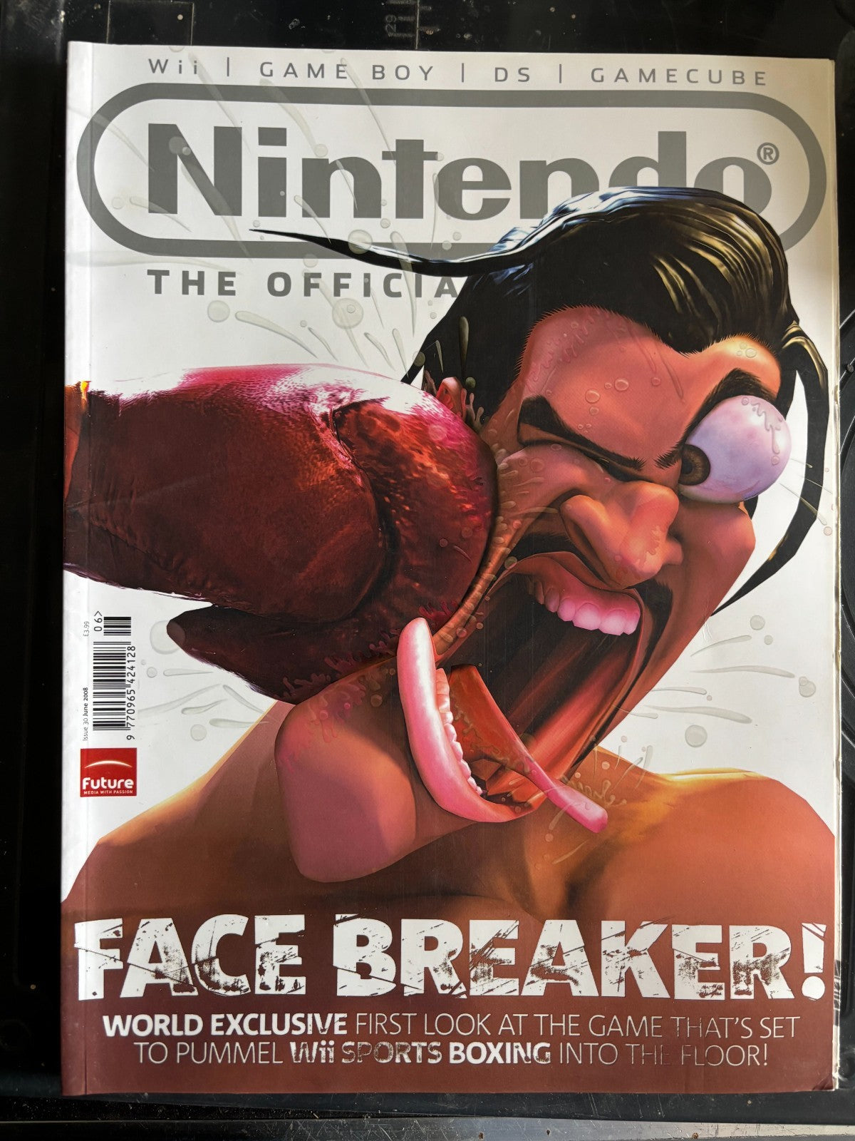 Official Nintendo Magazine Issue 34 October 2008 FaceBreaker Wii ONM UK — photo 1
