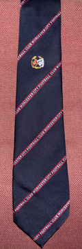 Vintage Worcester City Football Club FC Neck Tie — photo 1