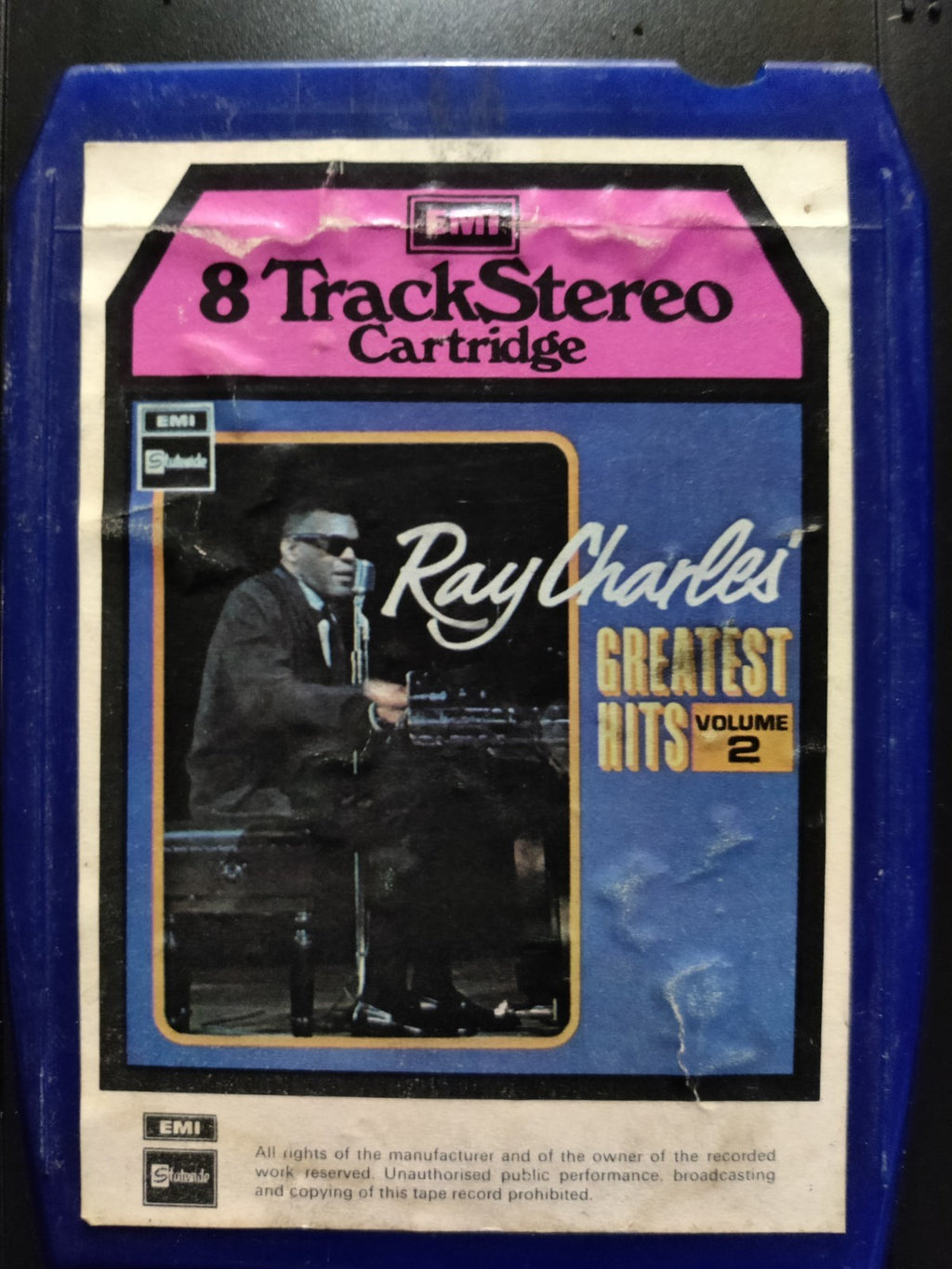Ray Charles - Greatest Hits Volume 2 - 8 Track Tape Cartridge — photo 1