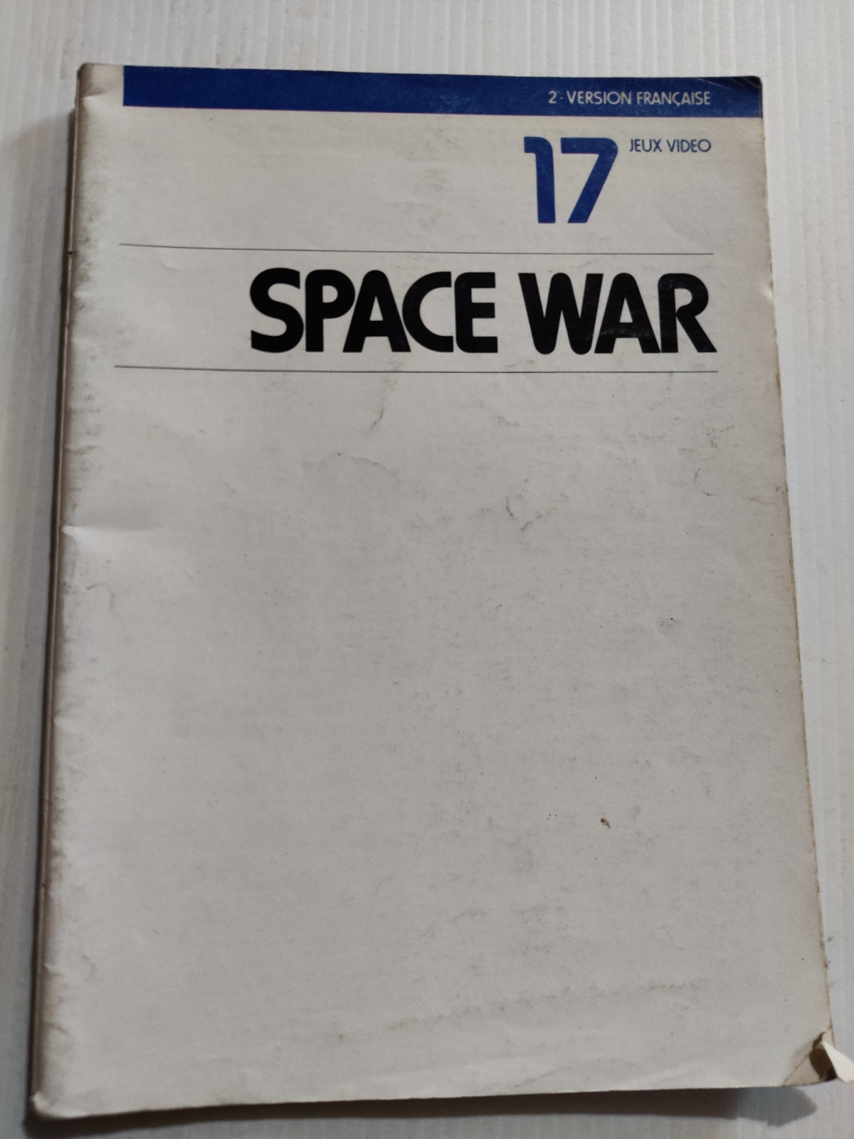 Space War - Atari 2600 Game Manual Instructions — photo 1