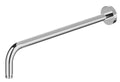 B&Q Cooke & Lewis Stainless Wall Mounted Shower Arm Round Wall Plate 450 x 95mm — photo 1