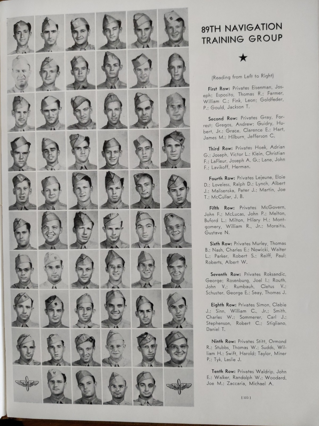 1943 USAAF San Marcos Army Air Forces Navigation School Yearbook  WW2 B17 B24 — photo 3