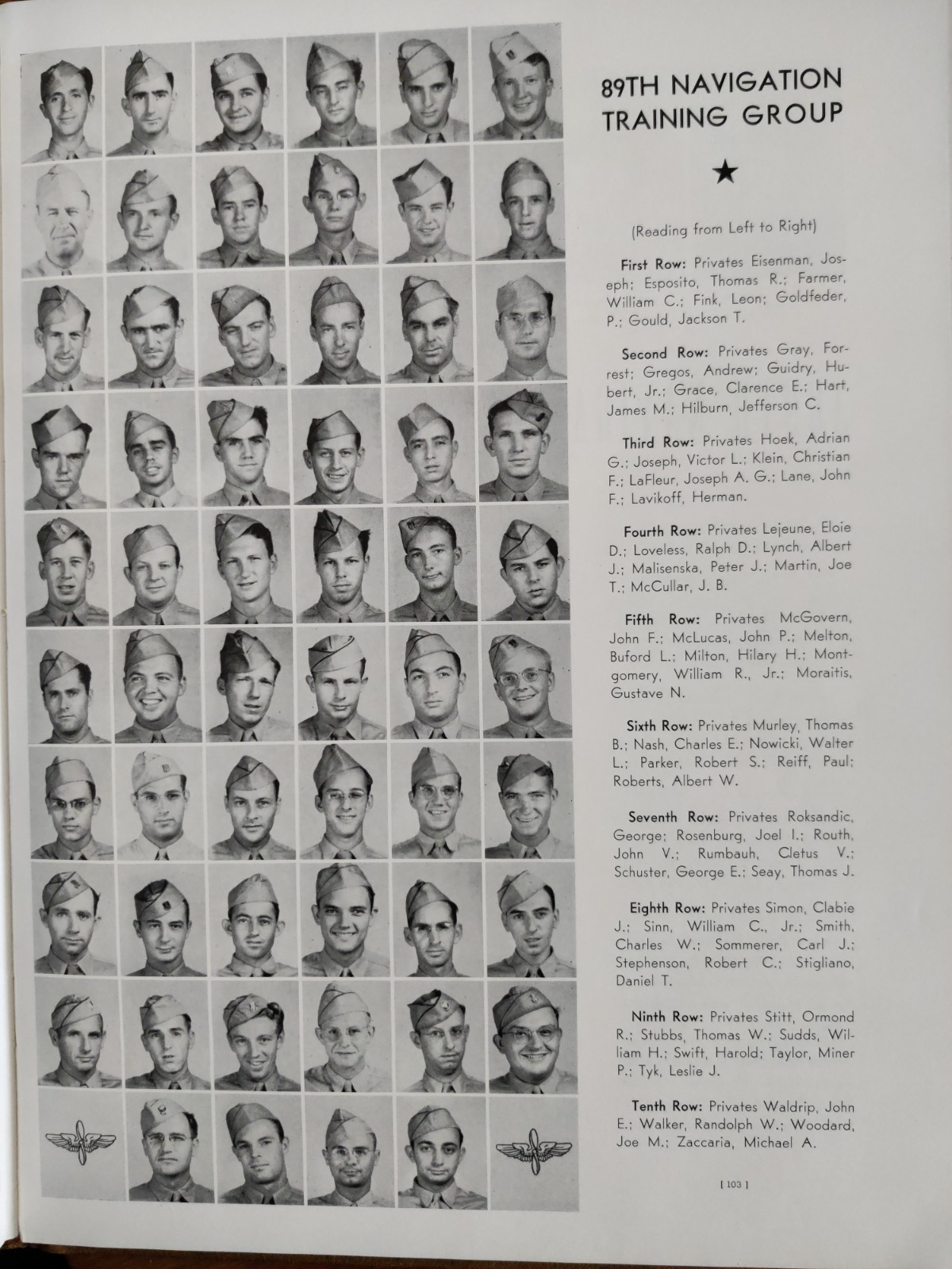 1943 USAAF San Marcos Army Air Forces Navigation School Yearbook  WW2 B17 B24 — photo 3