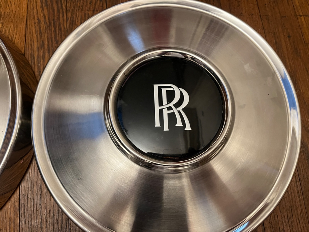 SET OF 4 x Rolls-Royce Corniche Silver Wraith Wheel Hub Cap Trim Covers UG14512 — photo 5