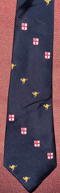 Vintage England vs Australia Rugby Tie St George Shield Kangaroo — photo 1