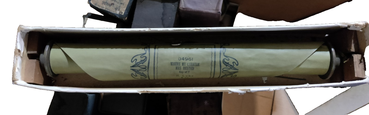 WHERE MY CARAVAN HAS RESTED 04961 H Lohr - Player Piano / Pianola Roll — photo 2