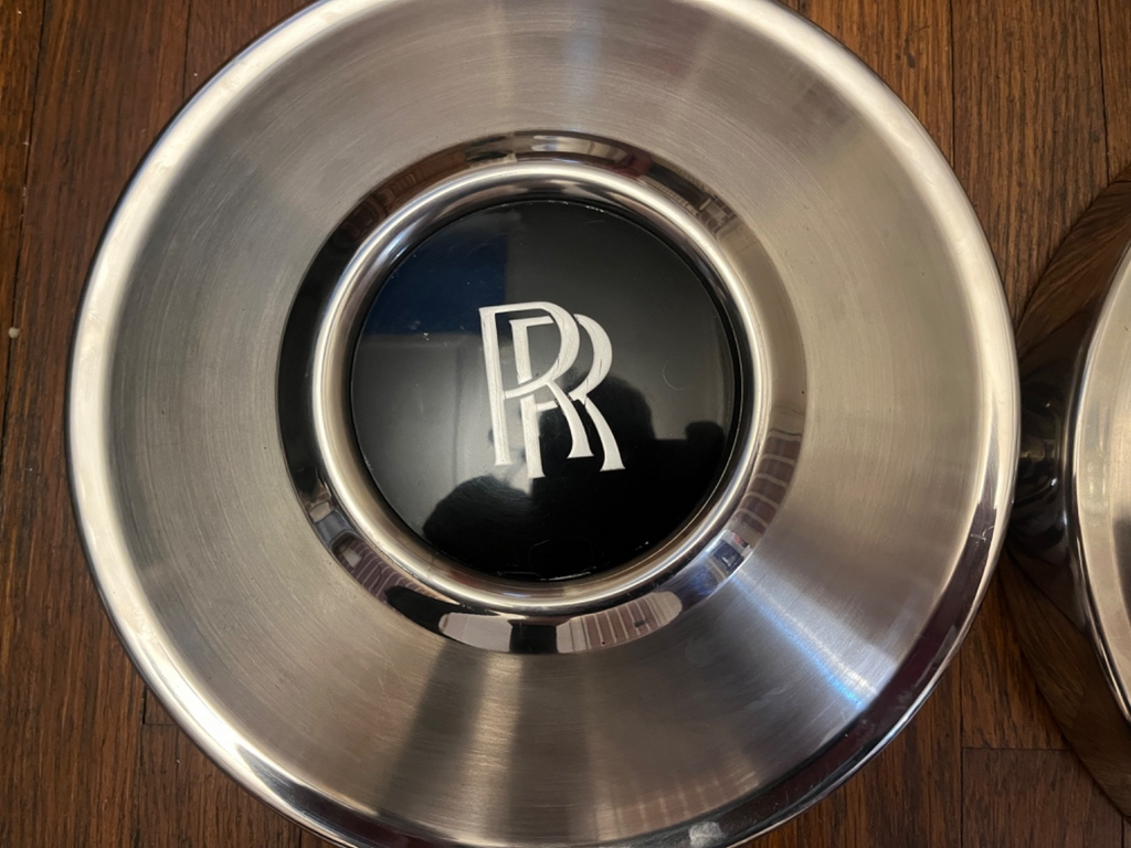SET OF 4 x Rolls-Royce Corniche Silver Wraith Wheel Hub Cap Trim Covers UG14512 — photo 4