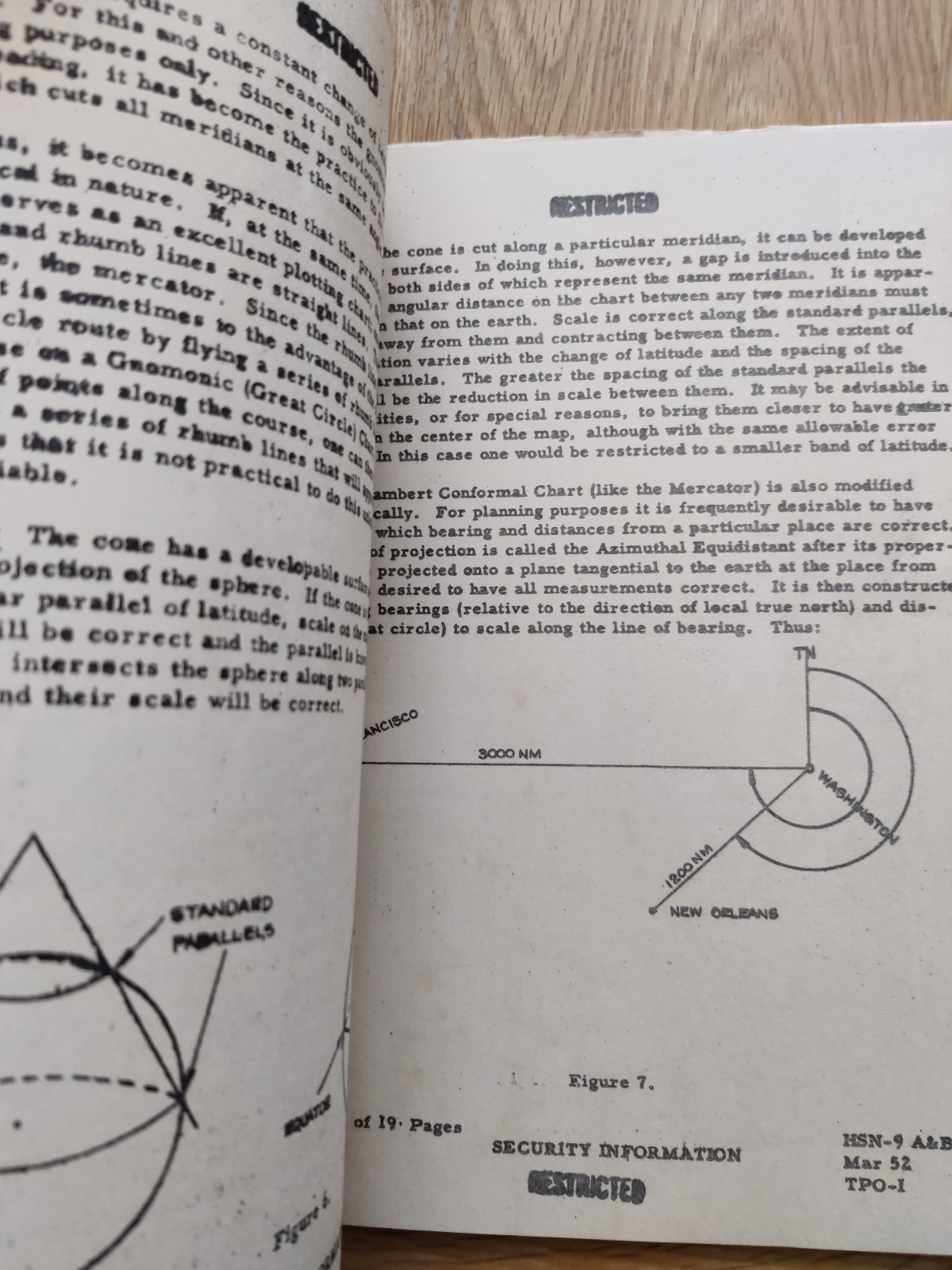 Vintage USAF 1952 Training Study Guides Celestial Navigation, Aircraft Observer — photo 14