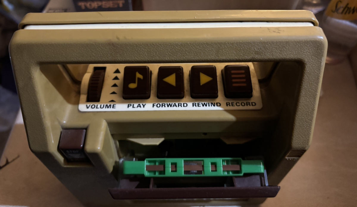 Vintage 1980s Fisher Price Cassette Tape Player — photo 2