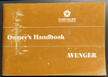 Chrysler Avenger Owners Handbook Manual (Hillman) — photo 1