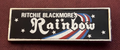 Vintage RAINBOW 1970s/1980s Metal Pin Badge Classic Rock Metal — photo 1