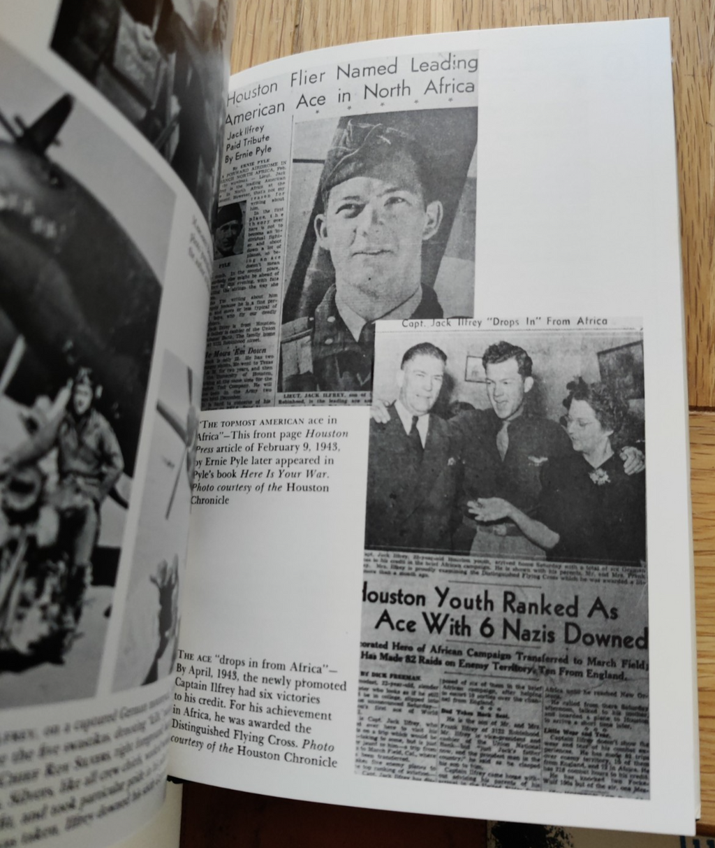Happy Jack's Go Buggy WW2 Fighter Pilot Book SIGNED Jack Ilfrey WW2 USAAF P51 — photo 3