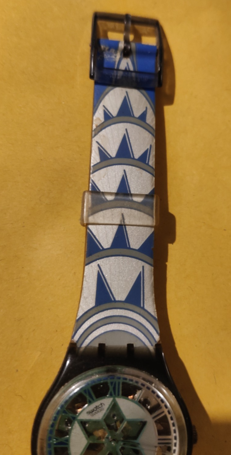 Swatch Watch Gent Original DECOSCRAPER GP109 Known as CHRYSLER Building 1993 — photo 4