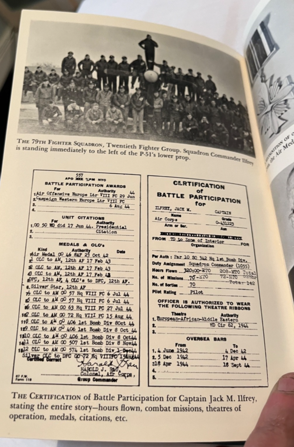 Happy Jacks Go Buggy Book - Jack Ilfrey SIGNED WW2 Fighter Pilot USAAF P-51 — photo 7