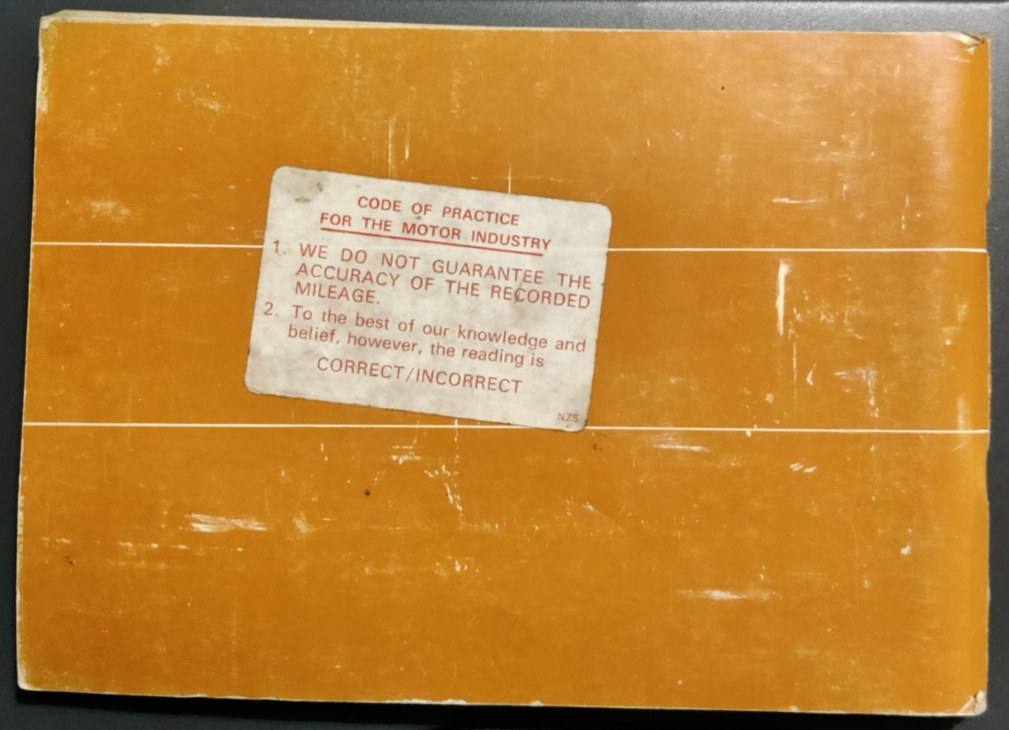 Chrysler Avenger Owners Handbook Manual (Hillman) — photo 2