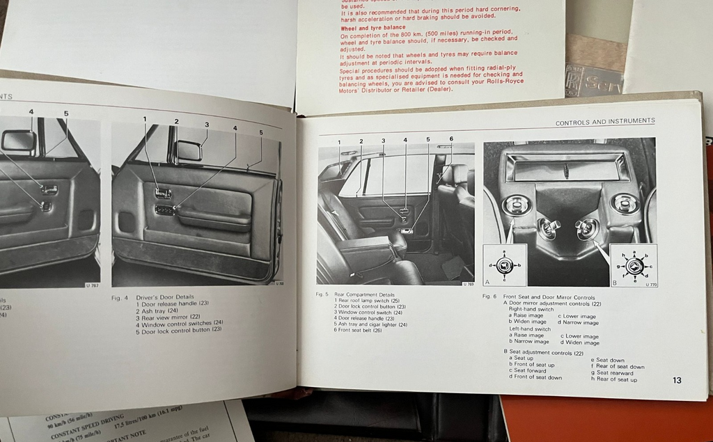 Rolls Royce Bentley Handbook Owners Pack Silver Spirit Spur Mulsanne etc 1980 on — photo 12