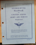 1942 Silhouette Handbook of United States Army Air Forces Airplanes WW2 USAAF — photo 1