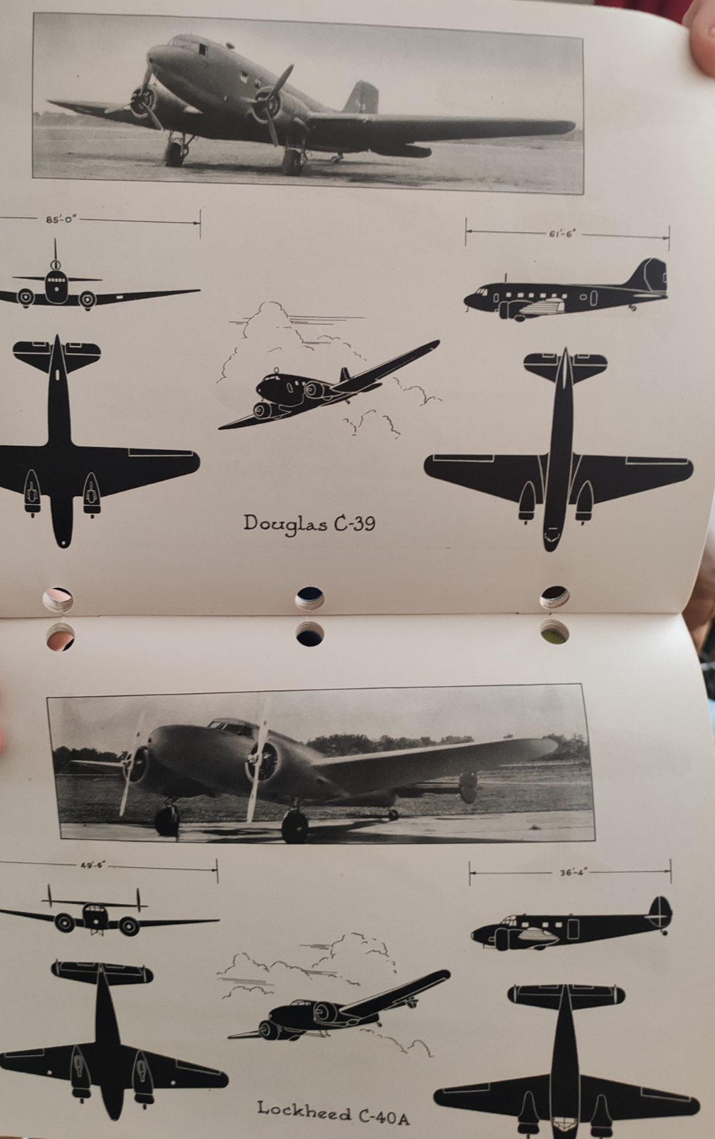 1942 Silhouette Handbook of United States Army Air Forces Airplanes WW2 USAAF — photo 4