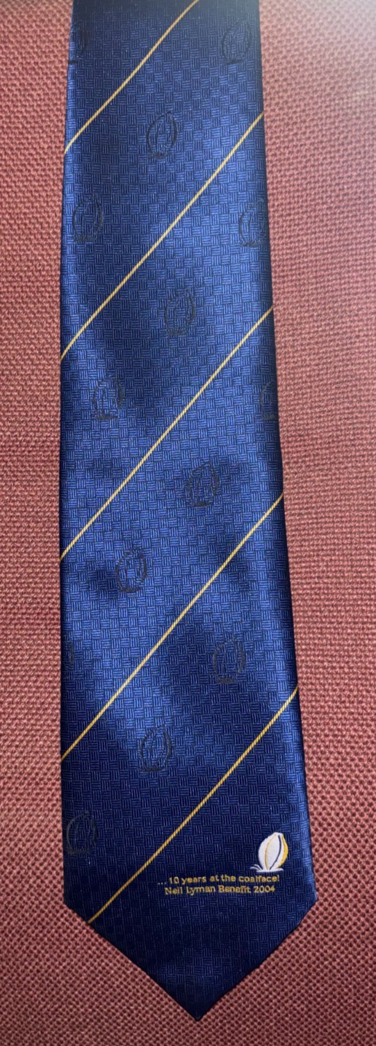 Worcester Warriors Rugby Football Club Benefit/Testimonial Neck Tie Neil Lyman — photo 2