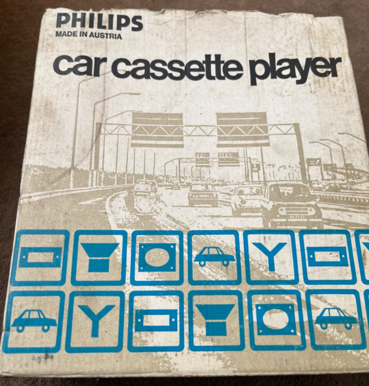 Philips 22AC060 Stereo Car Cassette Player NOS Vintage Classic Car 1970s — photo 5